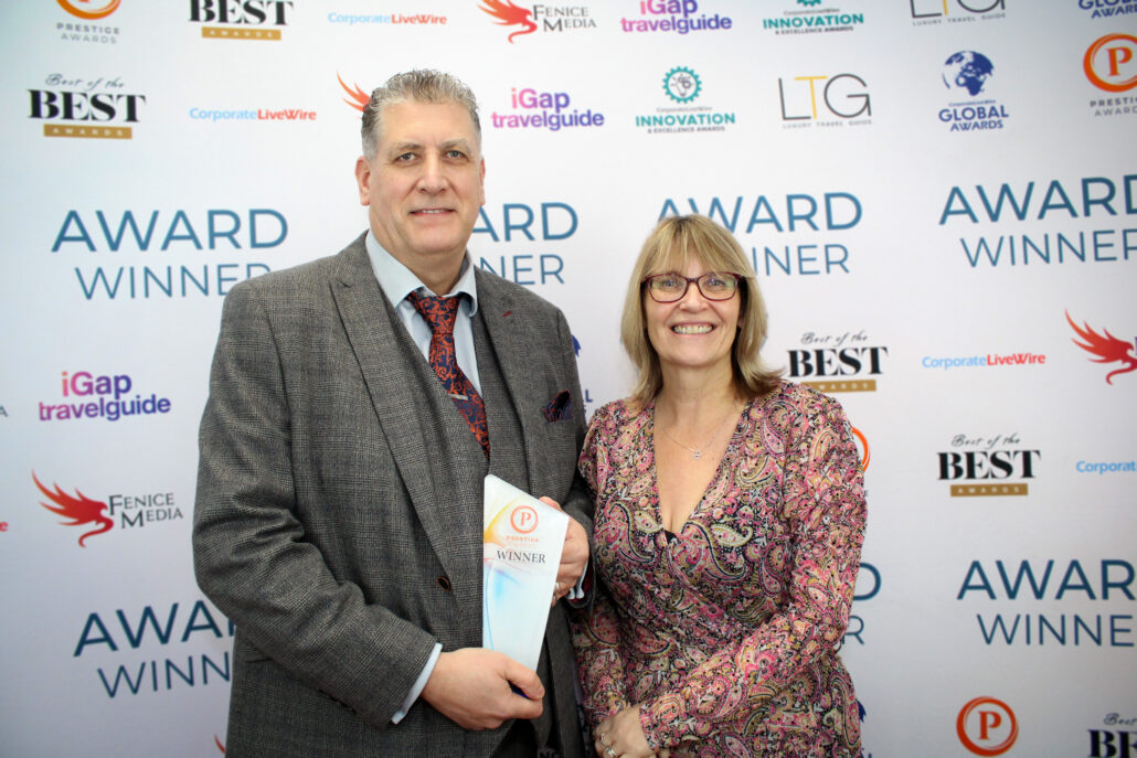 Accepting Award For Medium Of The Year
